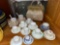 Tea Cups and Saucers and Purse Lamp