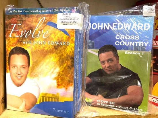 John Edward DVD Lot