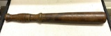 Antique Small Billy Club with Lead Core- Heavy