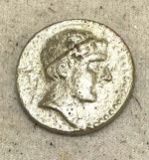 Silverized Greek Style Coin Not Solid Silver