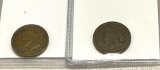 2-1909 Indian Head Pennies