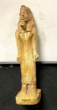 Statue of Egyptian Pharaoh Akhenaten Showing Result of Generations of Inbreeding