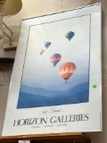 Framed Hot Air Balloon Picture 36