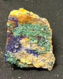 Great Example of Azurite with Crystocola