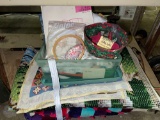 Sewing Lot- Supplies, quilts and More