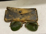 Vintage Sun glasses and Case