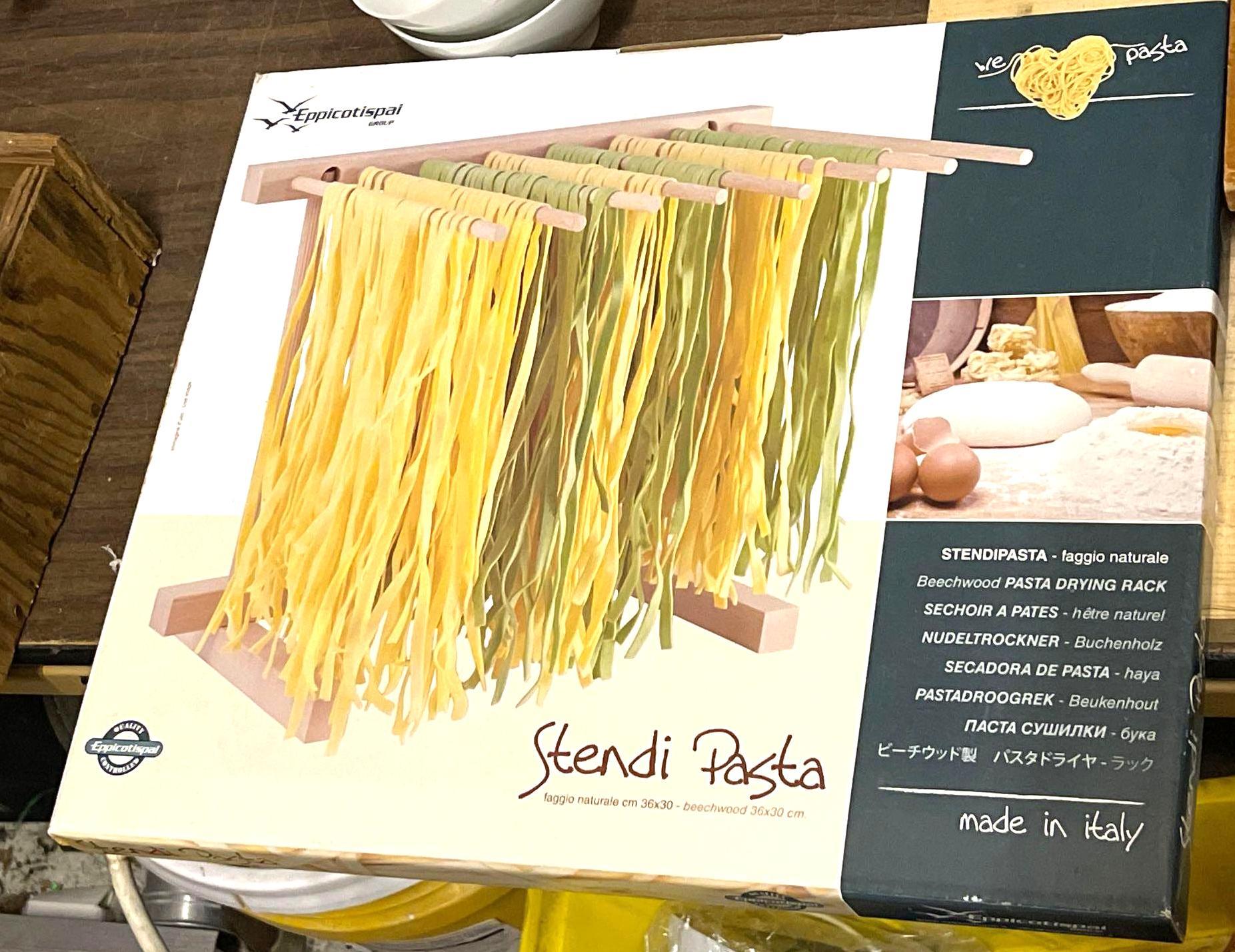 New in Box Stendi Pasta Beechwood Pasta Drying