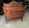Vintage Wood Magazine Holder