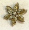 Vintage Kramer of NY Rhinestone Brooch