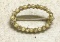 Vintage Oval Rhinestone brooch