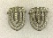 Rhinestone Shoe Clips