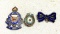 3 Sterling Silver Service Pins