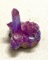 Violet Aura Titanium Coated Crystal Cluster Geode