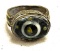 Phoenician Glass Stone Ring Set in Gold Gilt- Dates Between 500 BC- 500 AD size 9
