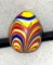 Multi Color Italian Egg. All Colors of a Rainbow