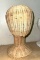 Vintage Wicker Display Hat Holder
