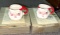 Set of 8 Vintage Christmas Santa Mugs