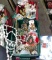 2 Bins of Christmas Deco- Christmas Houses, Lights, Ornaments etc