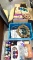 2 Bins and Box of Christmas Deco- Nativity Scene, Ornaments, Lights, wreath etc