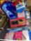 Box of New Party Supplies and Gift Items