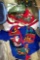 Tree Lantern Lights, Christmas Lights, Vintage Tree Skirt and ugly Christmas Sweater