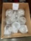8 Small Glass Apothecary Jars 9