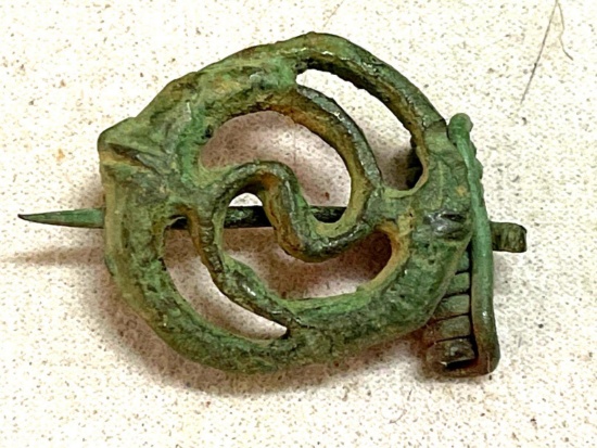Roman Type Fibola (Cloths Pin) Represents Wind Gods, Boreas, Zephyrus, Notus and Eurus