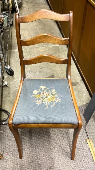 Vintage Needle Point Chair