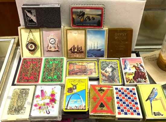 15 Packs of Vintage Playing Cards