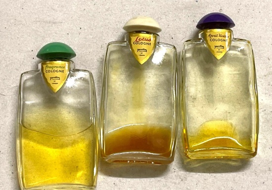 Vintage Cologne/ Perfume Bottles