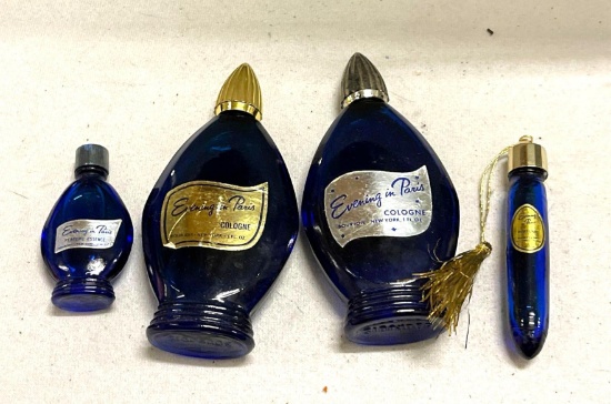 Vintage Evening in Paris Cologne and Perfume Set
