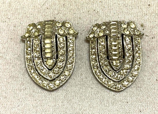 Rhinestone Shoe Clips