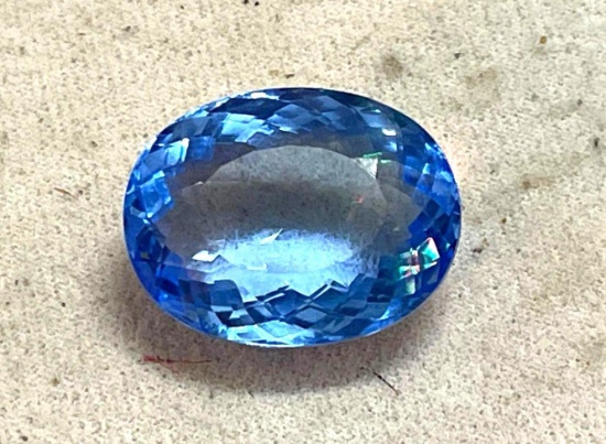 Natural Blue Topaz - 51.40 cts Faceted
