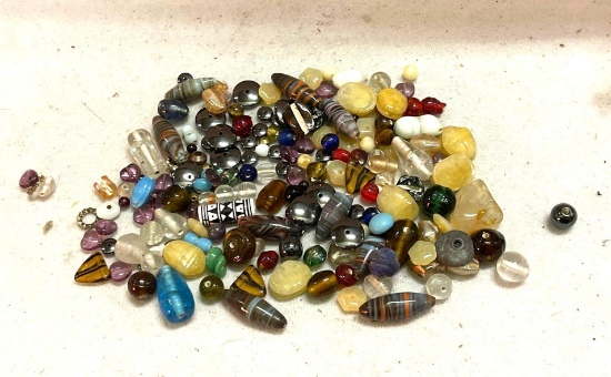 Hand Made Beads from Venice, Murano, Czech Republic and Others 19th-20th Cent