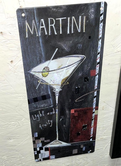 Martini Sign "Light and Fruity"