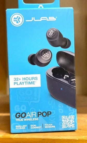 New JLab Go Air Pop True Wireless Earbuds
