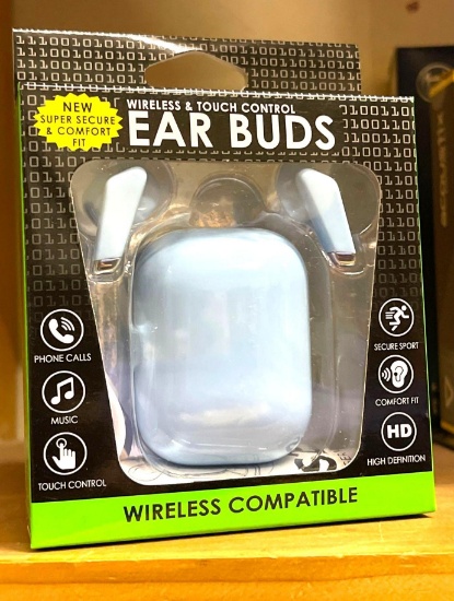 New Wireless and Touch Control Ear Buds