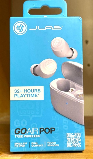 New JLab Go Air pop True Wireless Earbuds