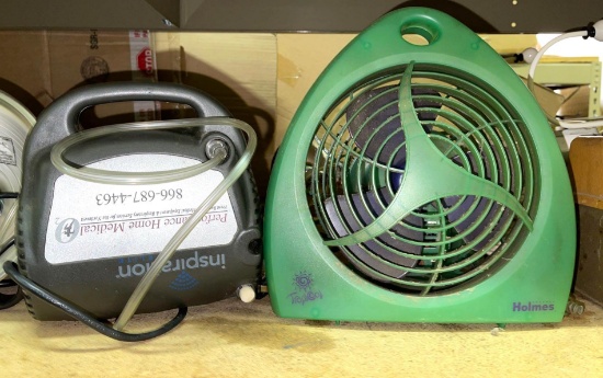 Inspiration Nebulizer and Fan