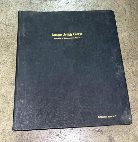 Famous Artist Course lesson #1-4 c:1948
