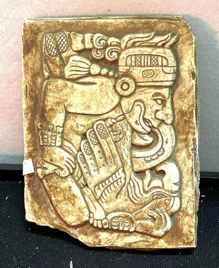 1930's - 1940's Mayan Bird God Called Quetzalcotai or Kukulcan In the Mayan Language 7 x 5.5"