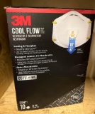 10 New Sealed N95 Respirator Masks