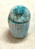 Egyptian Mini Canopic Jar Used During the Mummifications Process