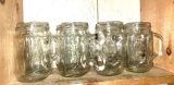 Set of 8 Glass Mugs