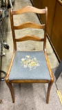 Vintage Needle Point Chair