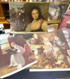 14 Rare Chromolithographs of Famous European Artists about 11