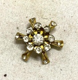 Vintage Rhinestone Brooch
