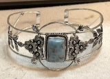 Larimar Bangle Bracelet