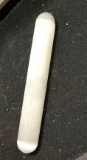 Natural White Calcite Wand- 540.50 cts the Most Power Healing Crystal Energy Amplifier & Cleaner