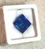11.45 cts Tanzanite Square Cut Gemstone